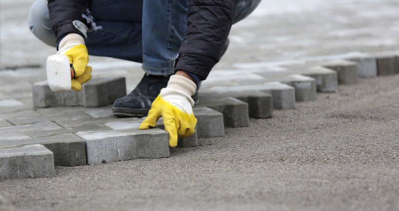 Beton térburkoló elemek